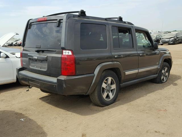 1J8HG48K26C352492 - 2006 JEEP COMMANDER მუქწითელი ფოტო 4
