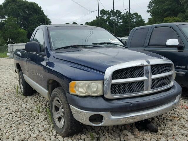 1D7HA16N83J578926 - 2003 DODGE RAM 1500 S BLUE photo 1