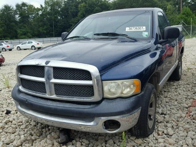 1D7HA16N83J578926 - 2003 DODGE RAM 1500 S BLUE photo 2