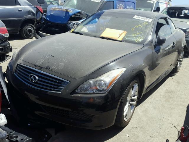 JN1CV6FE5AM354680 - 2010 INFINITI G37 BASE BLACK photo 2