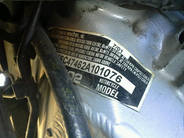 1HFSC47462A101076 - 2002 HONDA GL1800 A BLUE photo 10