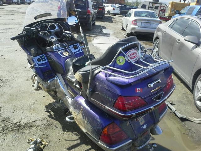 1HFSC47462A101076 - 2002 HONDA GL1800 A BLUE photo 3