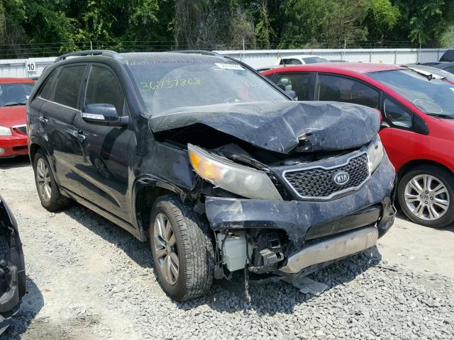 5XYKW4A21CG207185 - 2012 KIA SORENTO SX BLACK photo 1