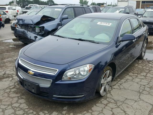 1G1ZC5E17BF281946 - 2011 CHEVROLET MALIBU 1LT BLUE photo 2