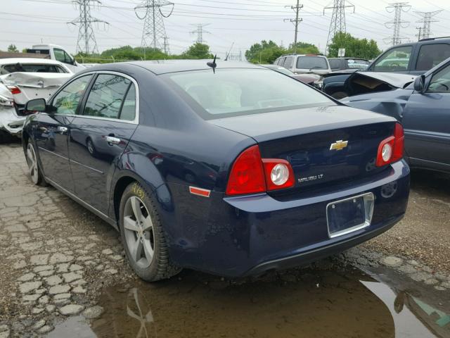 1G1ZC5E17BF281946 - 2011 CHEVROLET MALIBU 1LT BLUE photo 3