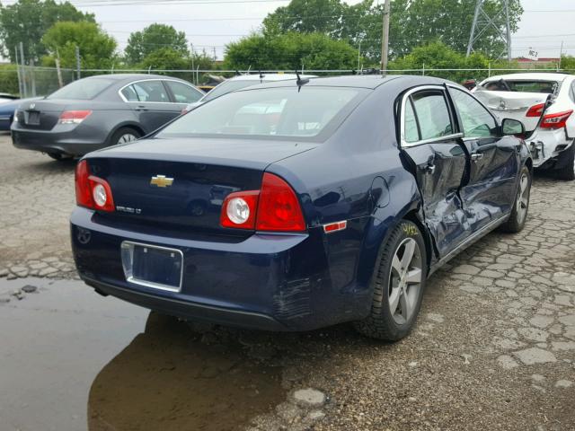 1G1ZC5E17BF281946 - 2011 CHEVROLET MALIBU 1LT BLUE photo 4