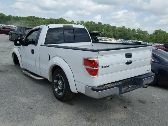 1FTMF1CM4BFA32437 - 2011 FORD F150 WHITE photo 3