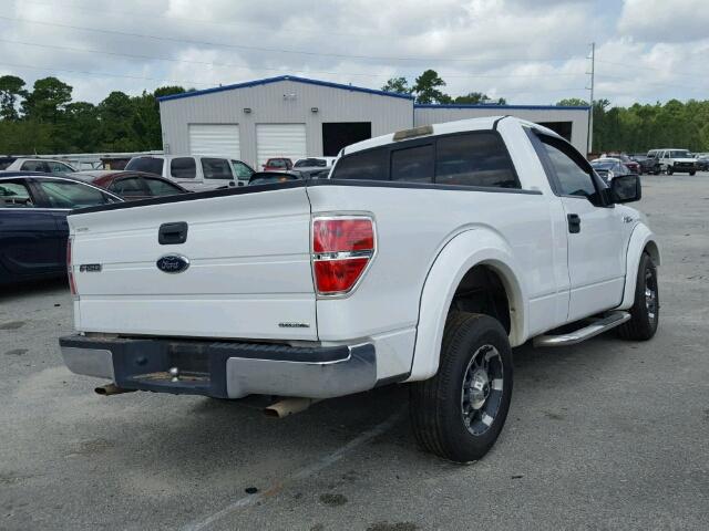 1FTMF1CM4BFA32437 - 2011 FORD F150 WHITE photo 4