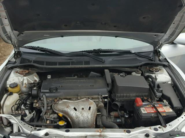 4T4BE46K17R001429 - 2007 TOYOTA CAMRY NEW SILVER photo 7