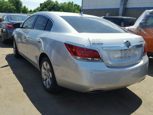 1G4GF5E38CF297920 - 2012 BUICK LACROSSE P SILVER photo 3