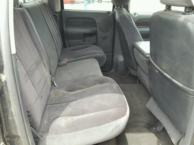 3D7KU28C73G820069 - 2003 DODGE RAM 2500 S 黑色 照片 6