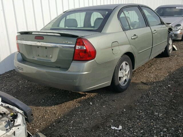 1G1ZT54814F211229 - 2004 CHEVROLET MALIBU LS GREEN photo 4