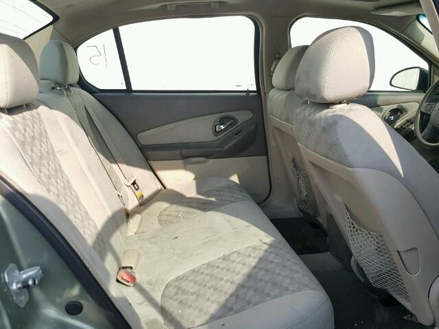 1G1ZT54814F211229 - 2004 CHEVROLET MALIBU LS GREEN photo 6