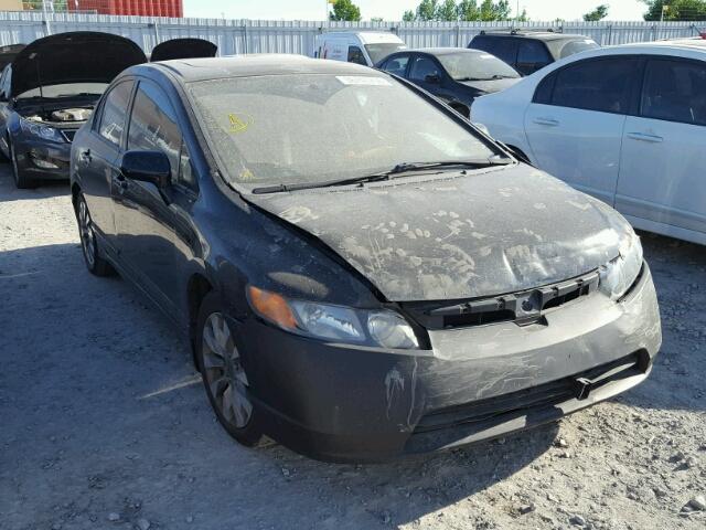 2HGFA16069H019084 - 2009 HONDA CIVIC EXL BLACK photo 1