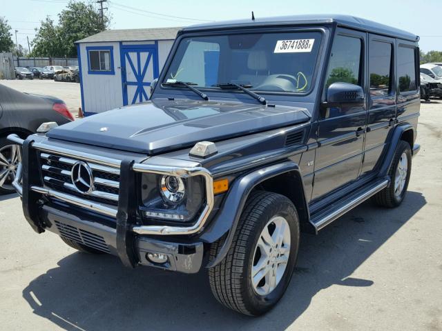 WDCYC3HF6EX219252 - 2014 MERCEDES-BENZ G 550 GRAY photo 2