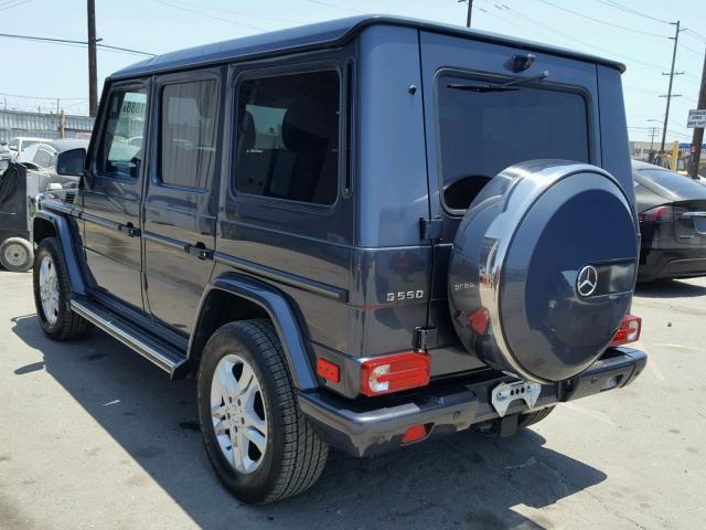 WDCYC3HF6EX219252 - 2014 MERCEDES-BENZ G 550 GRAY photo 3