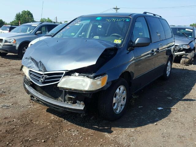 5FNRL18953B077234 - 2003 HONDA ODYSSEY EX GRAY photo 2