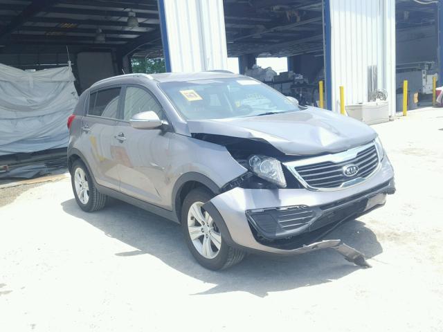 KNDPB3A27C7177960 - 2012 KIA SPORTAGE B SILVER photo 1