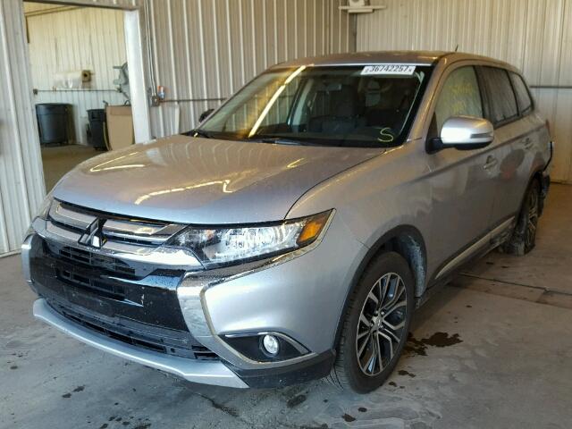 JA4AZ3A3XGZ035780 - 2016 MITSUBISHI OUTLANDER SILVER photo 2