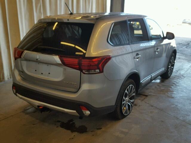 JA4AZ3A3XGZ035780 - 2016 MITSUBISHI OUTLANDER SILVER photo 4