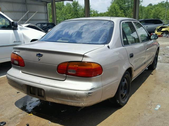 1Y1SK52851Z430831 - 2001 CHEVROLET GEO PRIZM TAN photo 4