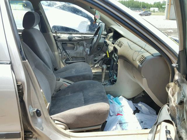 1Y1SK52851Z430831 - 2001 CHEVROLET GEO PRIZM 棕色 照片 5