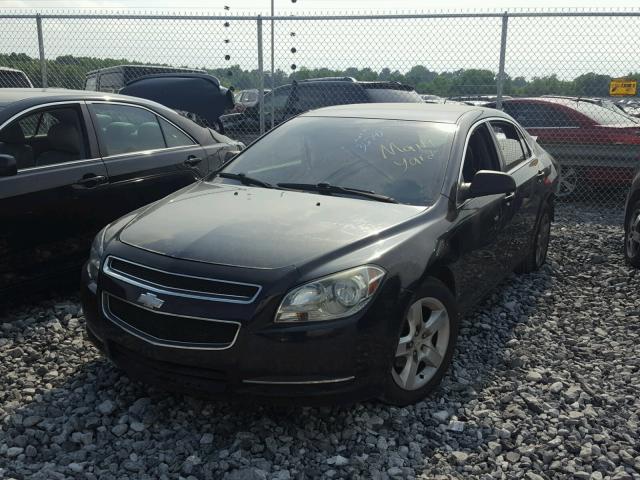 1G1ZG57B294208841 - 2009 CHEVROLET MALIBU LS შავი ფოტო 2