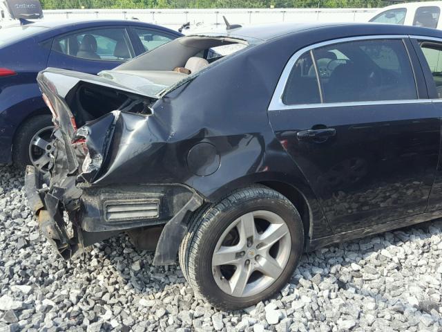 1G1ZG57B294208841 - 2009 CHEVROLET MALIBU LS შავი ფოტო 4