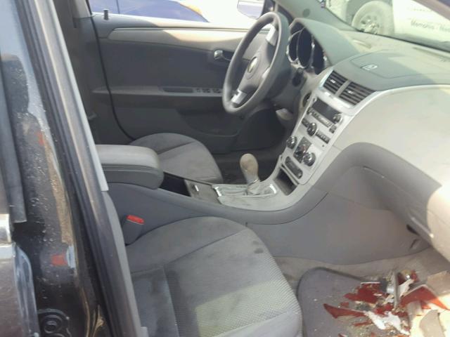 1G1ZG57B294208841 - 2009 CHEVROLET MALIBU LS შავი ფოტო 5