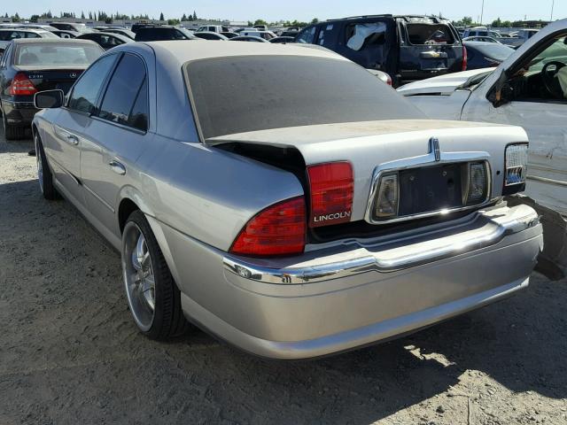 1LNHM86SX2Y694064 - 2002 LINCOLN LS Gümüş foto 3