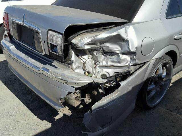 1LNHM86SX2Y694064 - 2002 LINCOLN LS Gümüş foto 9