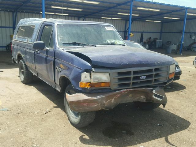 2FTHF25H7SCA14775 - 1995 FORD F250 BLUE photo 1