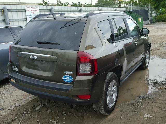 1C4NJCEB9GD543266 - 2016 JEEP COMPASS LA 灰色 照片 4