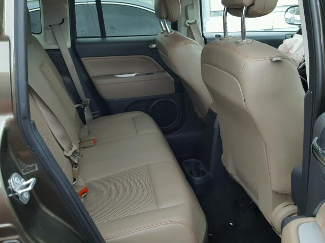 1C4NJCEB9GD543266 - 2016 JEEP COMPASS LA 灰色 照片 6