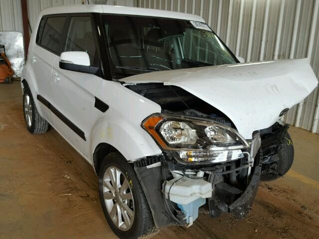 KNDJT2A68D7535312 - 2013 KIA SOUL WHITE photo 1