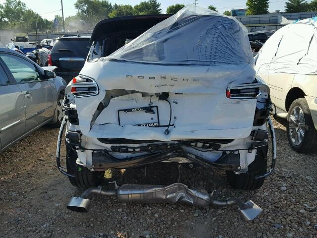 WP1AA2A27HKA85124 - 2017 PORSCHE CAYENNE WHITE photo 9