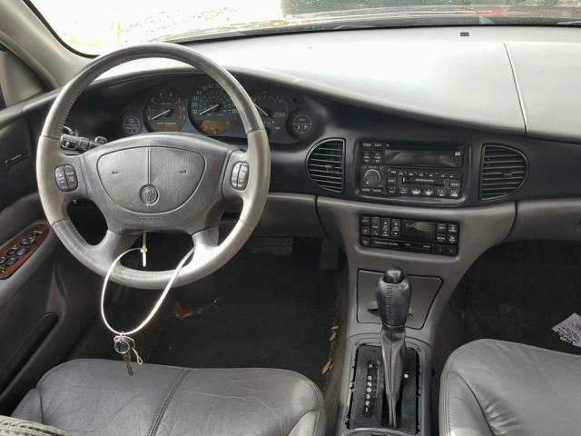 2G4WF551X11204149 - 2001 BUICK REGAL GS BURGUNDY photo 9