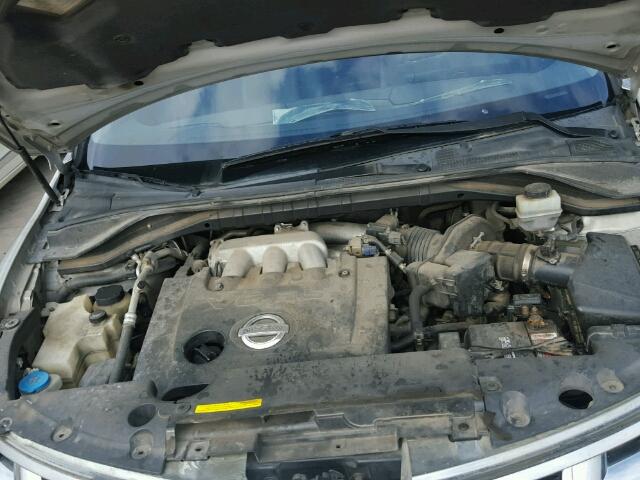 JN8AZ08T44W208575 - 2004 NISSAN MURANO SILVER photo 7