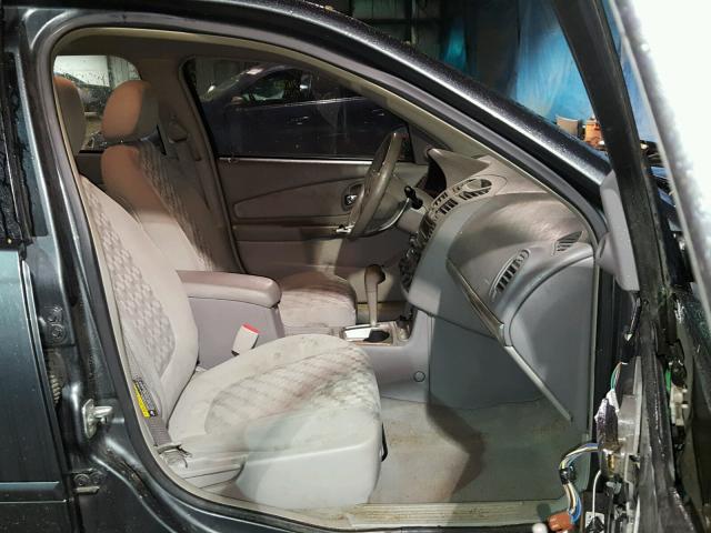 1G1ZT52895F316427 - 2005 CHEVROLET MALIBU LS ნაცრისფერი ფოტო 5