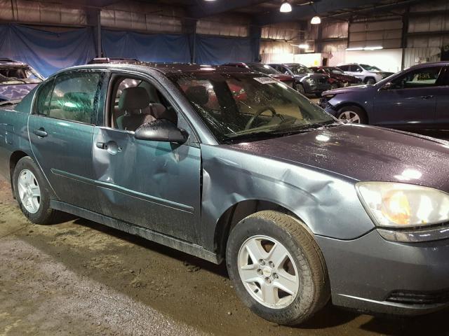 1G1ZT52895F316427 - 2005 CHEVROLET MALIBU LS ნაცრისფერი ფოტო 9