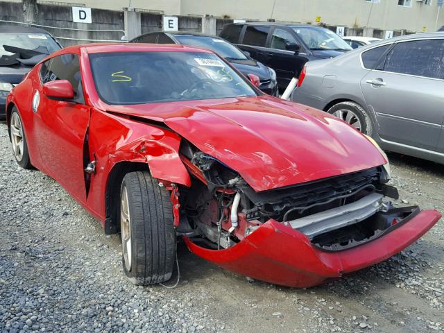 JN1AZ4EH3AM506953 - 2010 NISSAN 370Z RED photo 1