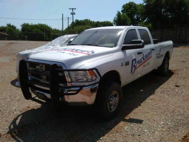 3C6UD5HL8CG264611 - 2012 DODGE RAM 2500 S WHITE photo 2