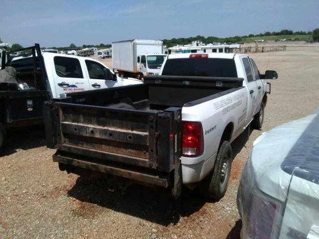 3C6UD5HL8CG264611 - 2012 DODGE RAM 2500 S WHITE photo 4