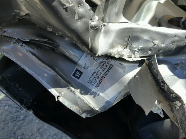 2G2WP552481164420 - 2008 PONTIAC GRAND PRIX ნაცრისფერი ფოტო 10