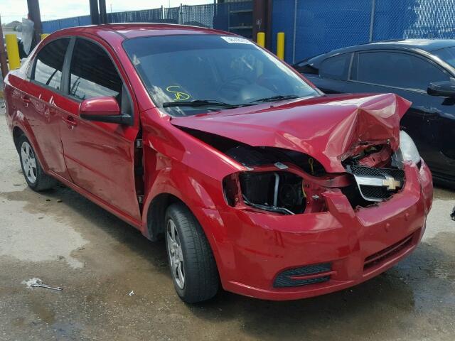 KL1TD5DE4BB112657 - 2011 CHEVROLET AVEO LS/LT 红色 照片 1