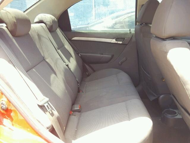 KL1TD5DE4BB112657 - 2011 CHEVROLET AVEO LS/LT 红色 照片 6