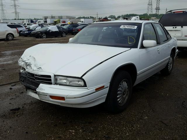 2G4WB55L6R1421156 - 1994 BUICK REGAL CUST WHITE photo 2