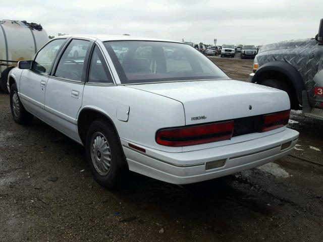 2G4WB55L6R1421156 - 1994 BUICK REGAL CUST WHITE photo 3