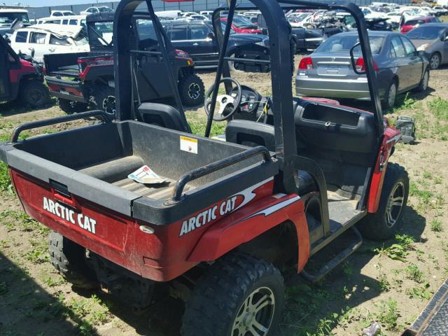 4UF09MPV49T305620 - 2009 ARCTIC CAT PROWLER RED photo 4