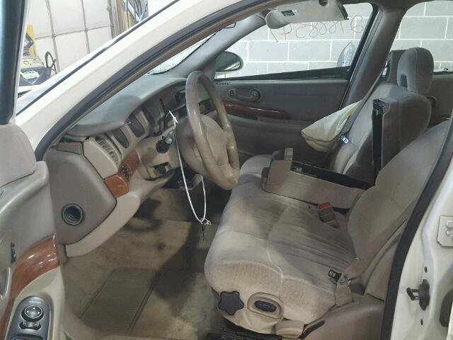 1G4HP54K814240104 - 2001 BUICK LESABRE CU WHITE photo 5